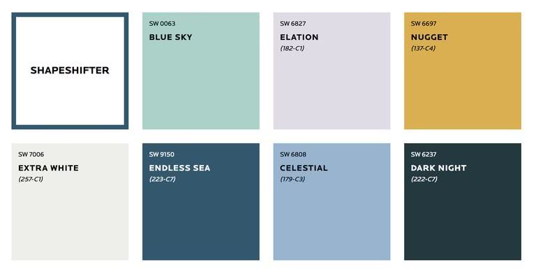 pastel colours for painting room 2019
