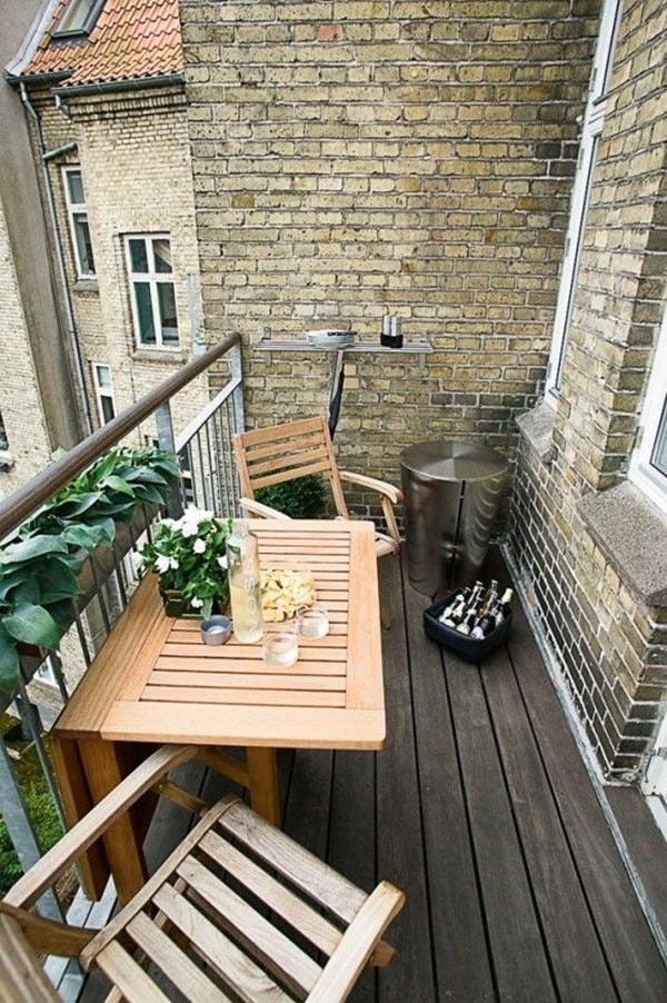 Solutions for small balconies