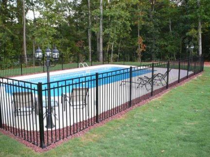 Ideas for fencing a pool