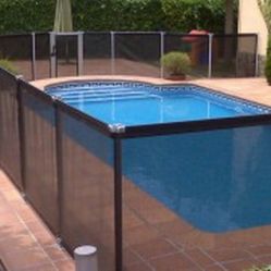 Fencing for removable pools
