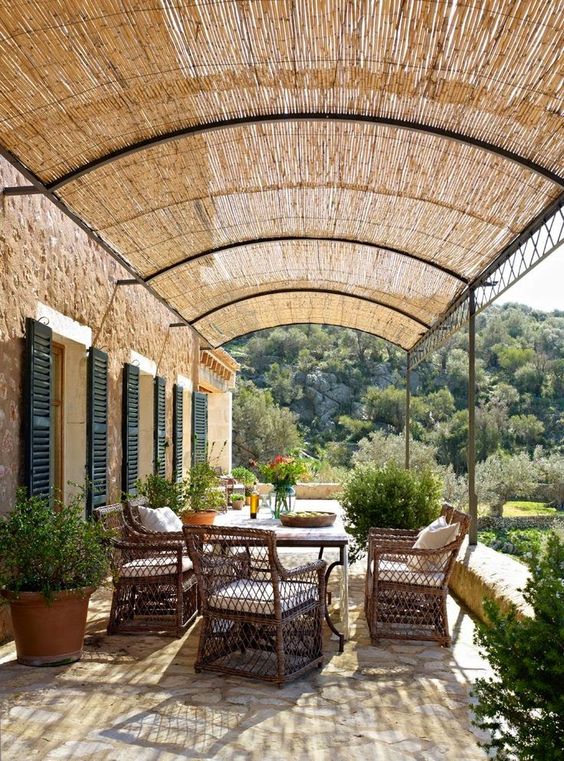 27 beautiful terrace designs with rustic touches