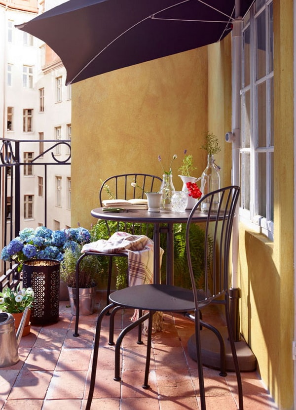 Balcony parasol