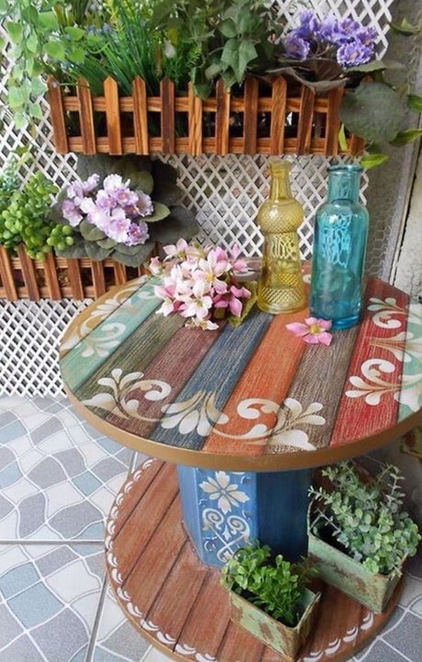 Personalized tables with paint