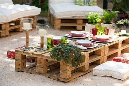 Outdoor pallets
