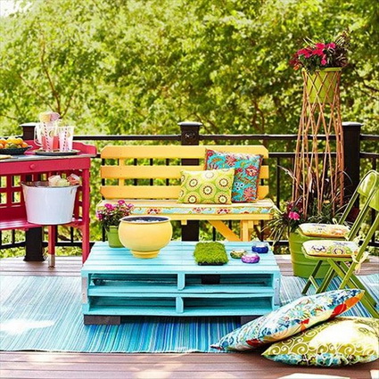 Ideas with outdoor pallets