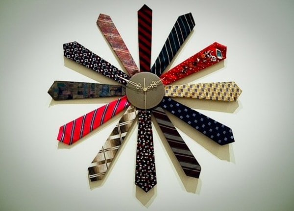 DIY watch with ties