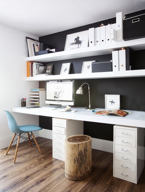 working area in anthracite grey