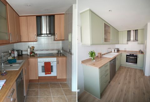 renovated kitchen without work