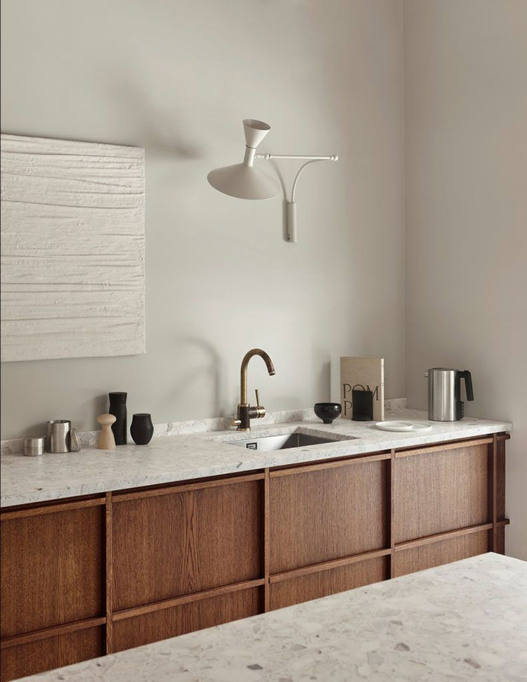 Lighting ideas for kitchens without wall units n.02