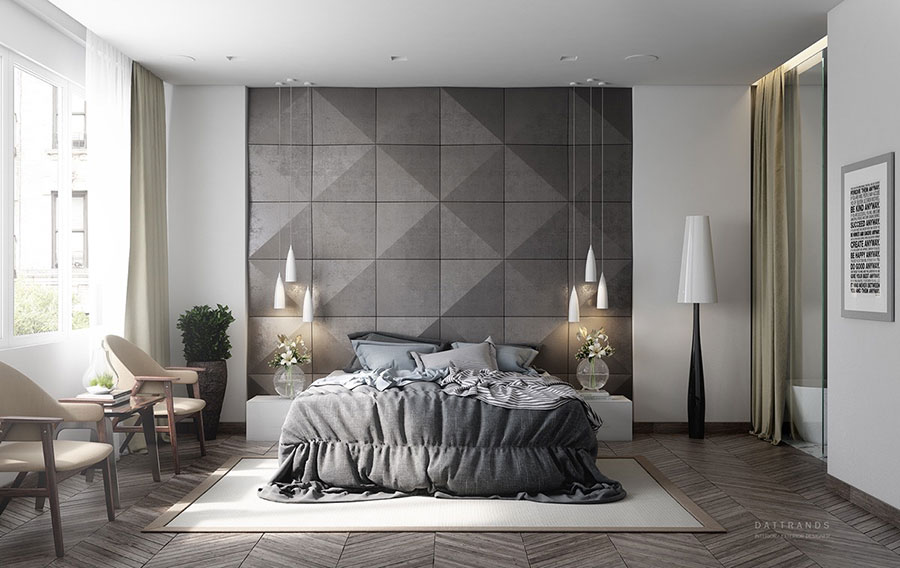 Ideas for decorating a gray bedroom n.05