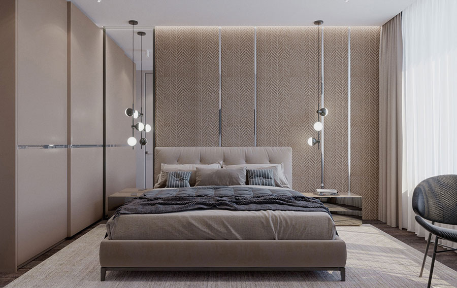 Taupe Gray Bedroom Decor Ideas # 03