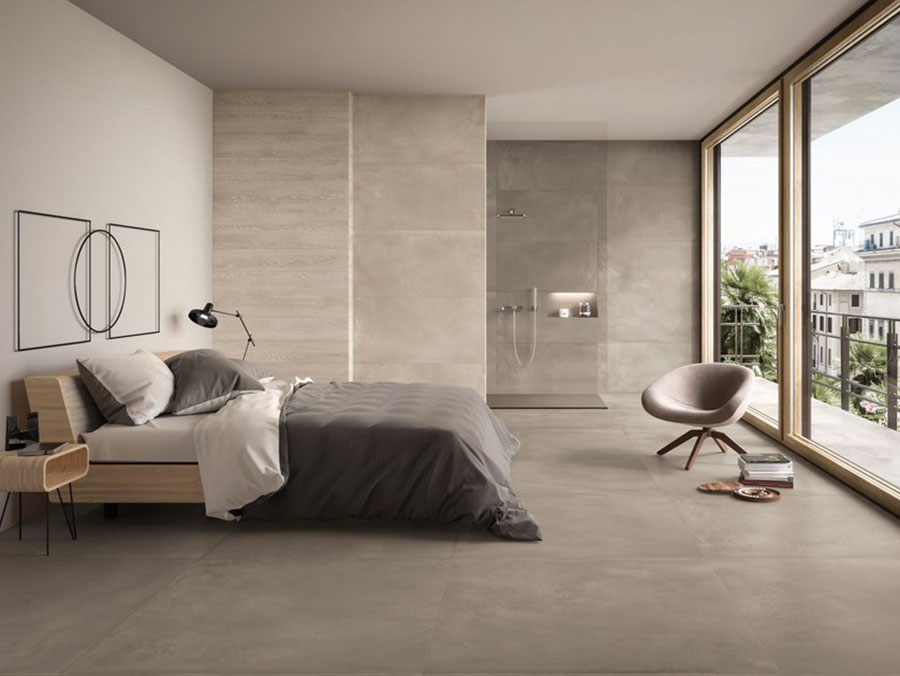 Taupe gray bedroom decor ideas # 04