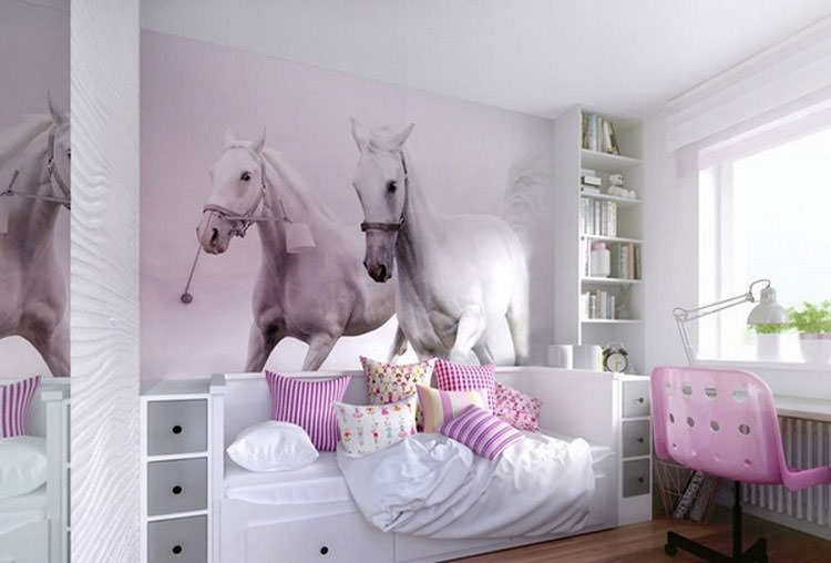 Kids bedroom with wall decorations n.25