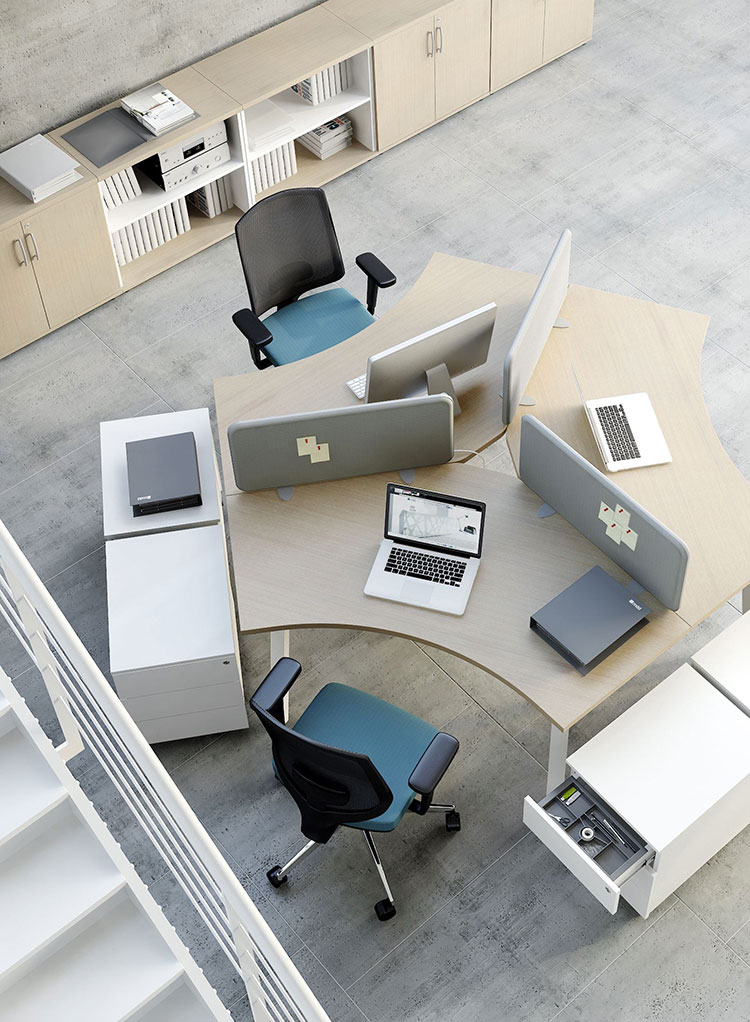 Ideas for furnishing a modern office n.12