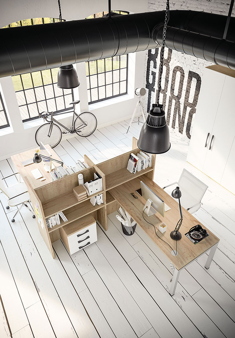 Ideas for furnishing a modern office n.18