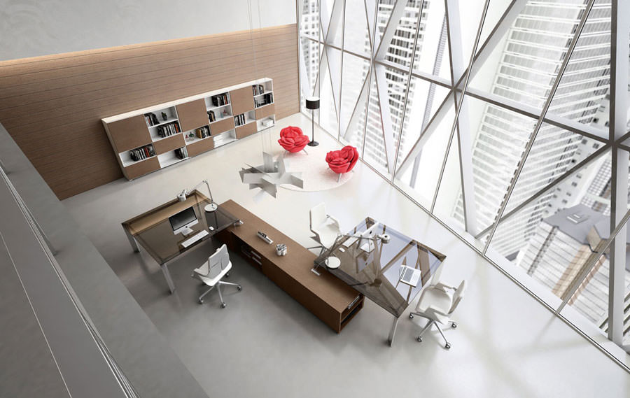 Modern design office furniture ideas # 12