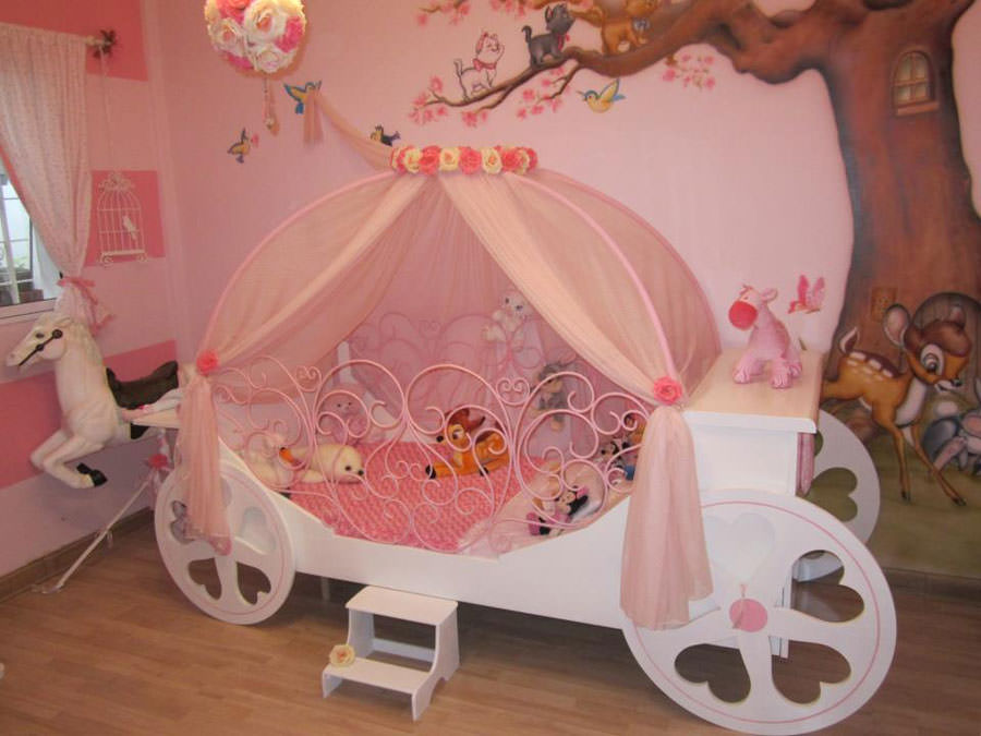 Disney princesses bedroom for children n.02