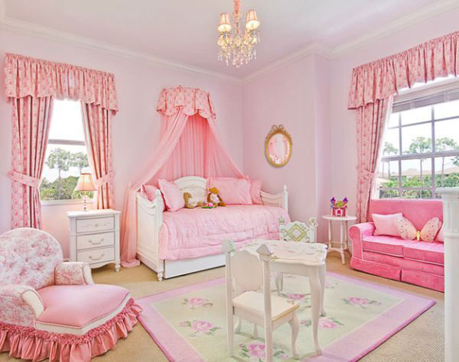 Disney princesses bedroom for children n.13