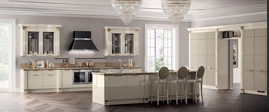 Contemporary classic kitchen model n.05