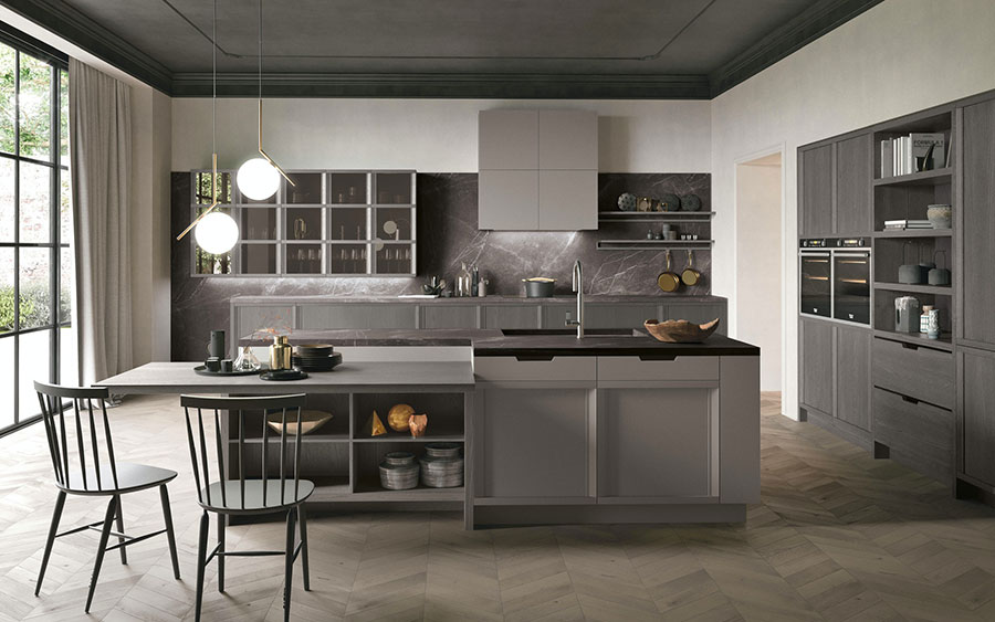 Contemporary classic kitchen model n.08