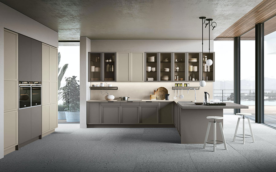 Contemporary classic kitchen model n.10