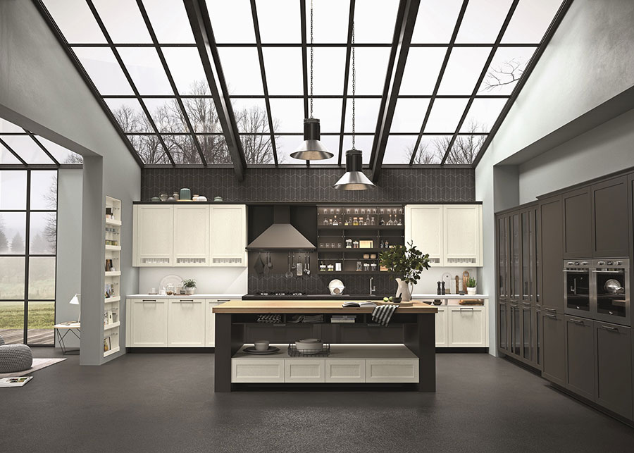 Contemporary classic kitchen model n.06