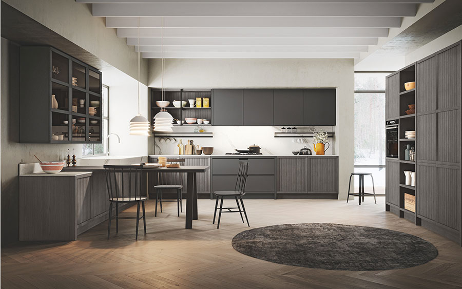 Contemporary classic kitchen model n.17