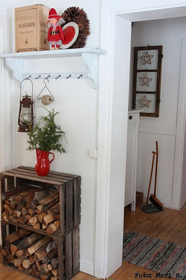 Ideas for indoor log holder n.24
