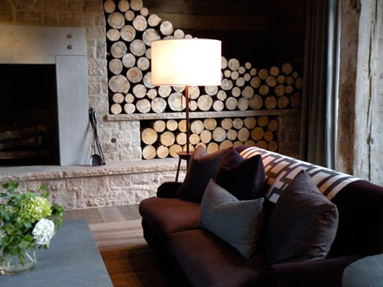 Ideas for indoor log holder n.19
