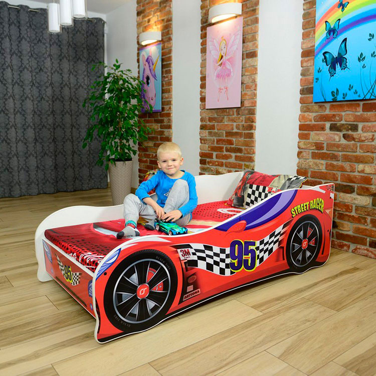 Children's bed in the shape of cars n.57