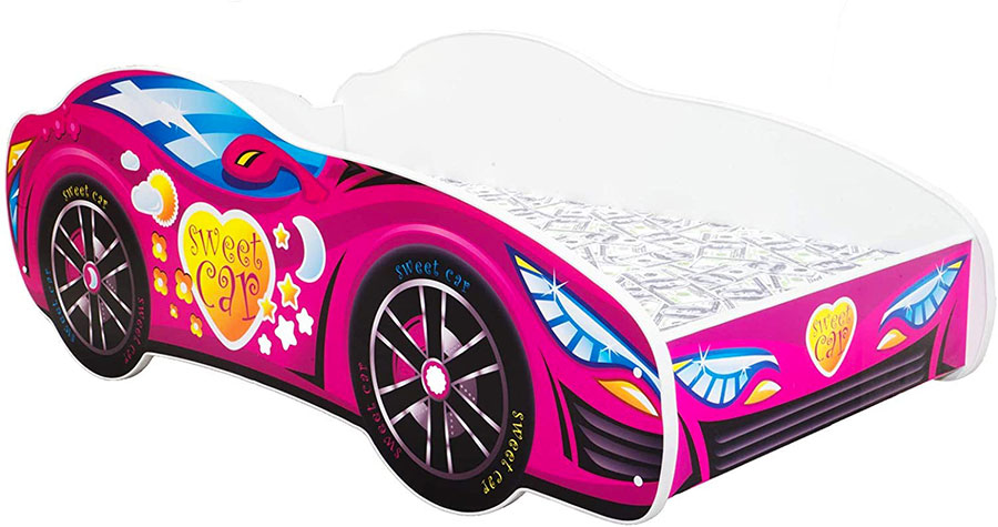 Children's bed in the shape of a car No. 60