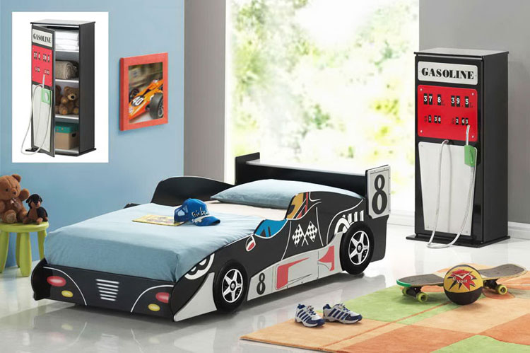 Children's bed in the shape of a car no.16