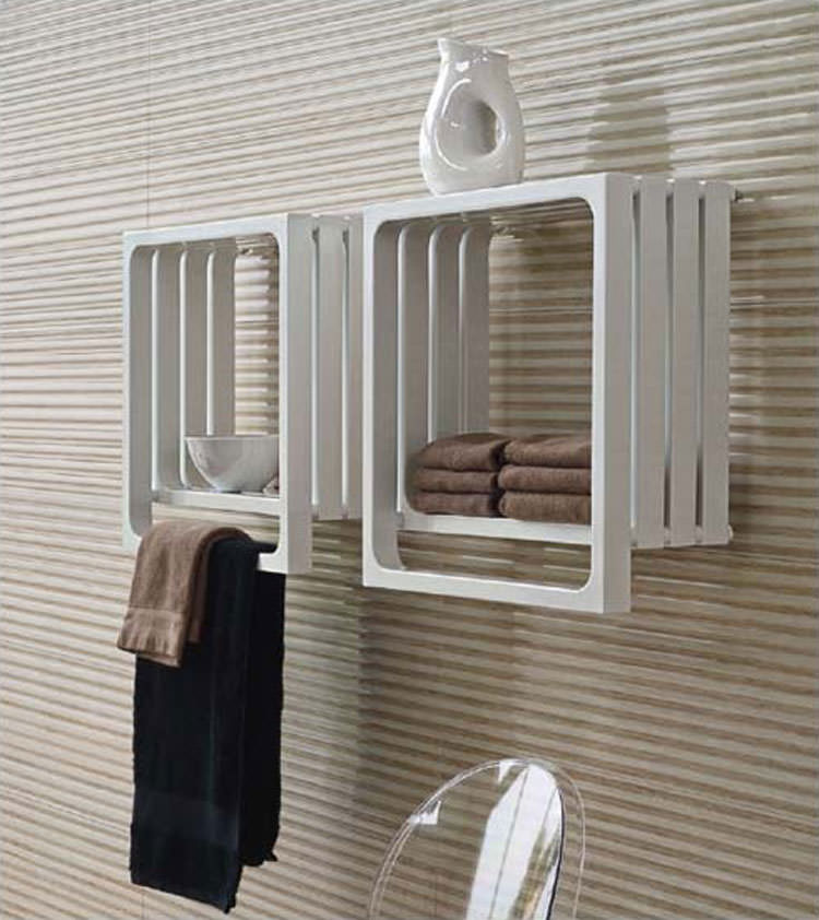 Bathroom radiator with modern design n.02