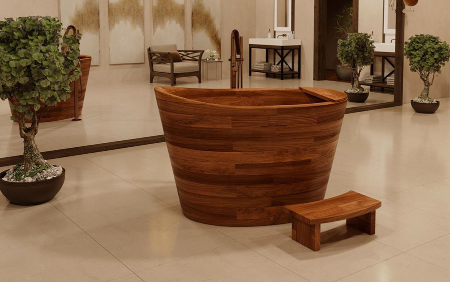 Aquatica Wood Bathtub Model # 02