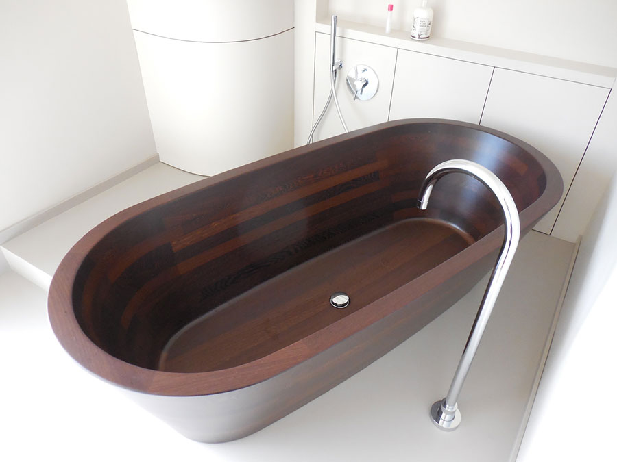 Wooden bathtub model Image n.04