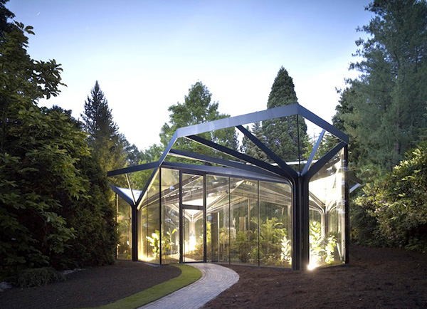 Photo of the glass garden greenhouse # 03