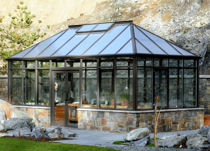 Photo of the glass garden greenhouse # 07