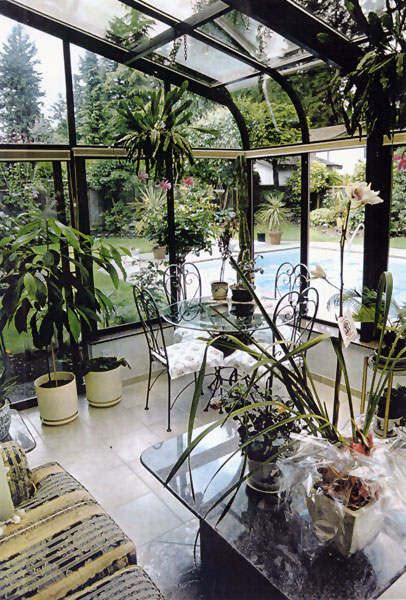 Photo of the glass garden greenhouse n.05
