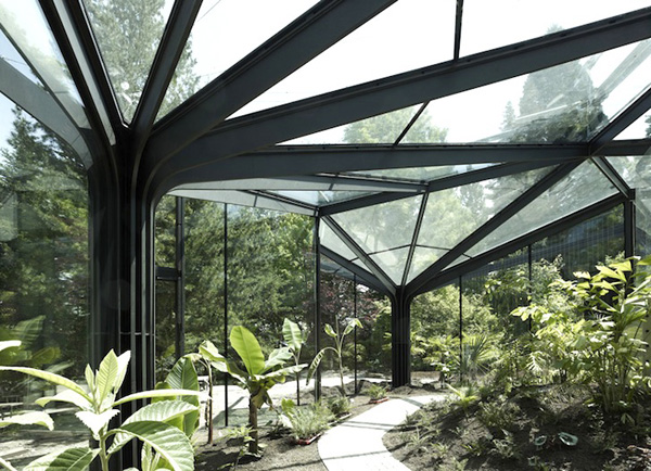 Photo of the glass garden greenhouse # 04