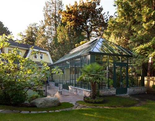 Photo of the glass garden greenhouse # 18
