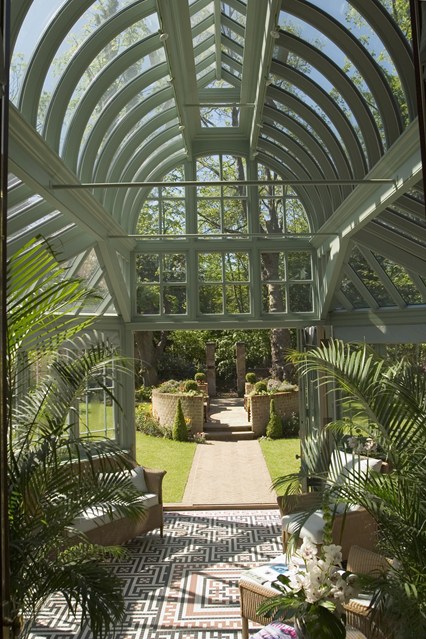 Photo of the glass garden greenhouse # 08