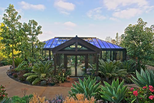 Photo of the glass garden greenhouse # 13