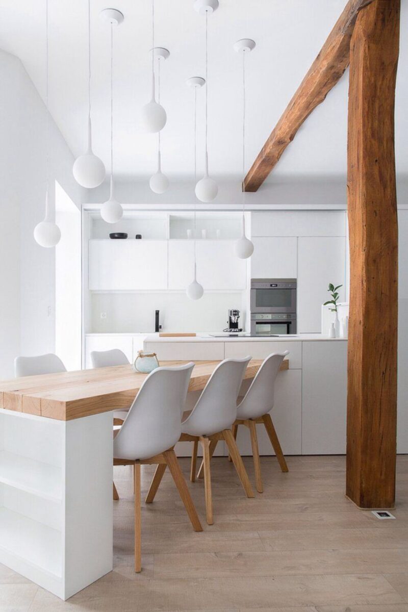 White-kitchen-with-exposed-beams