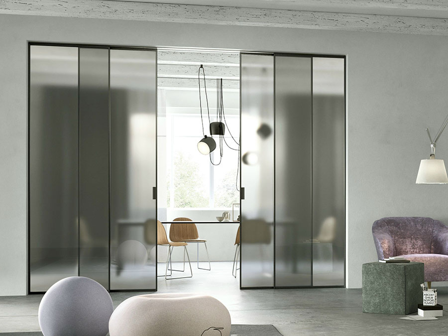 Sliding glass partition wall template for homes # 11