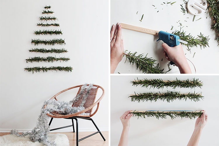 DIY Modern Christmas Tree Template # 01