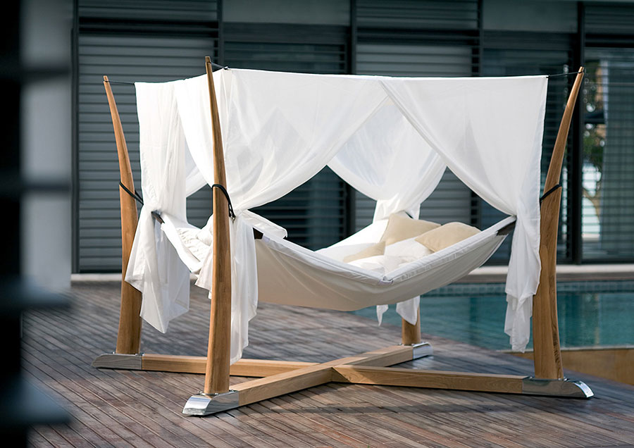 Free-standing hammock with support n.03