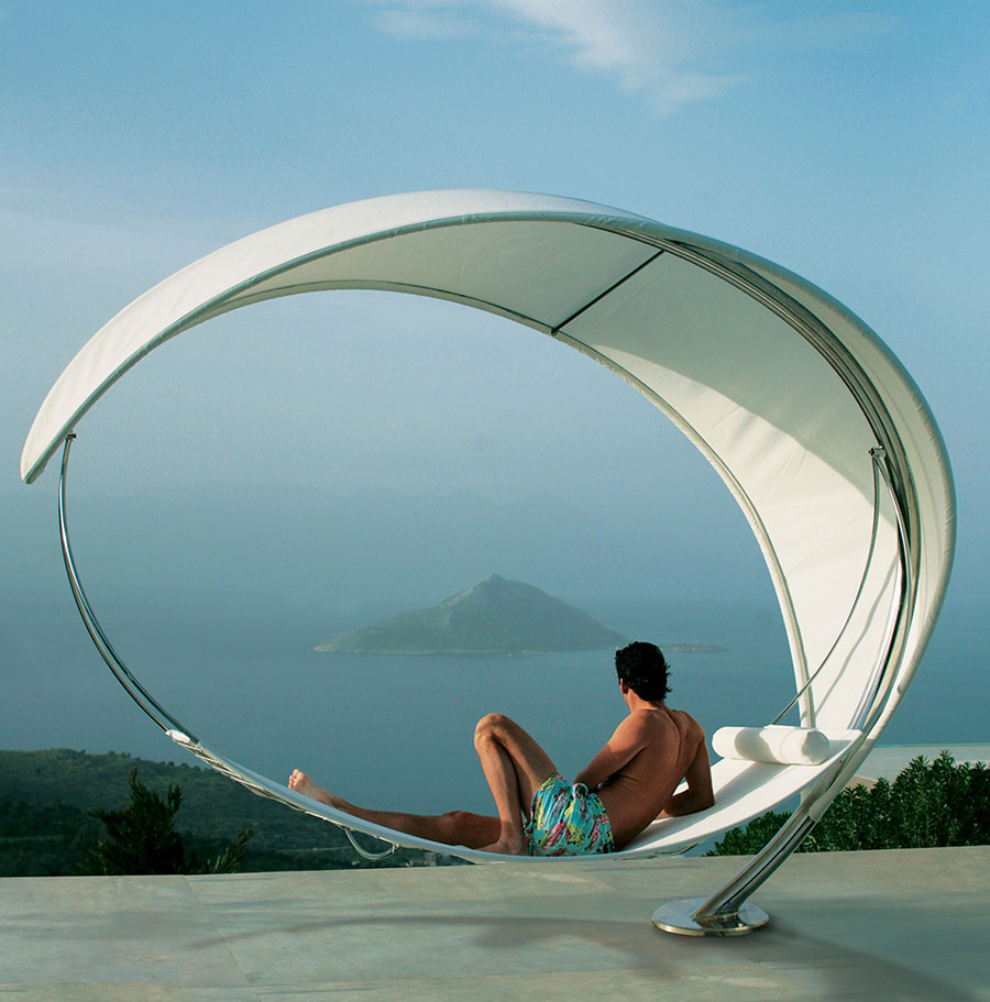Free-standing hammock with support n.02