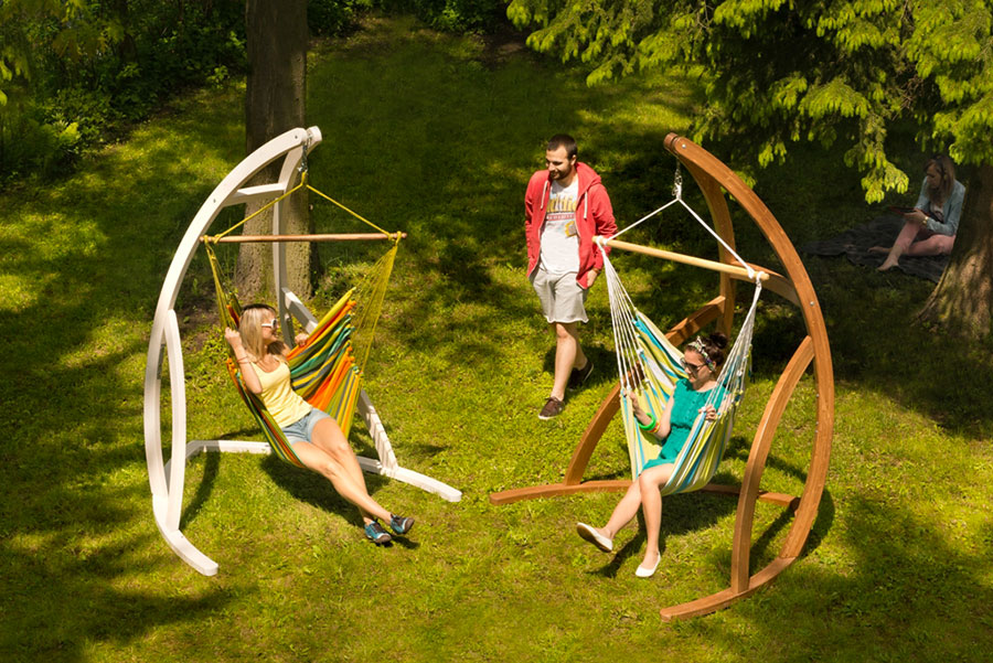 Free-standing hammock with support n.11