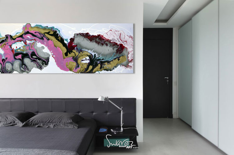 Abstract painting for the bedroom n.18
