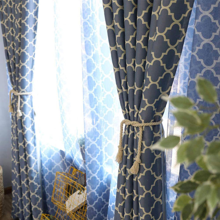 Classic dining room curtain pattern 11